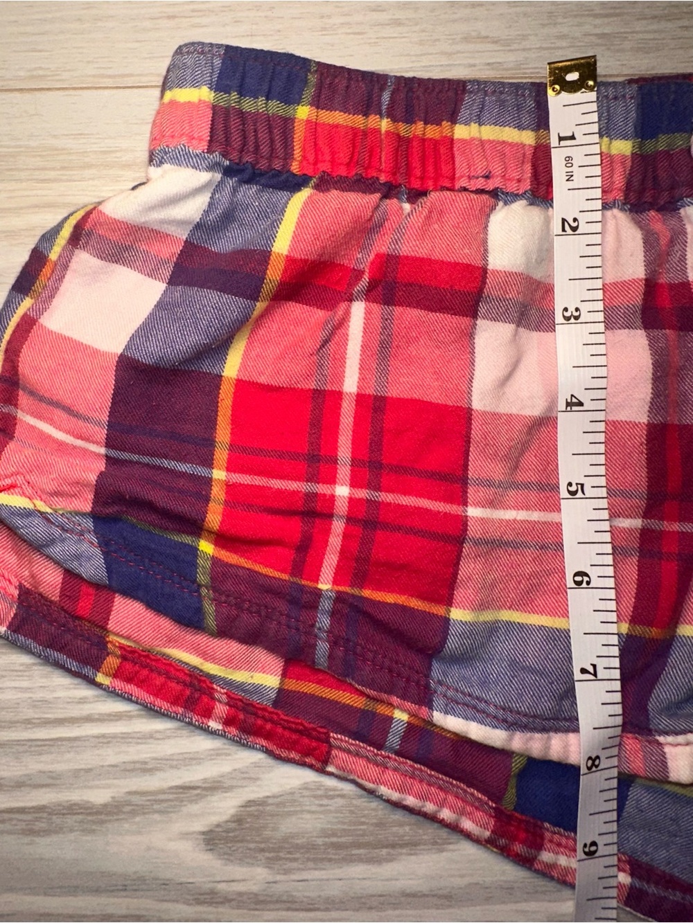 aerie Plaid Boxer Sleep Short - Picture 4 of 5